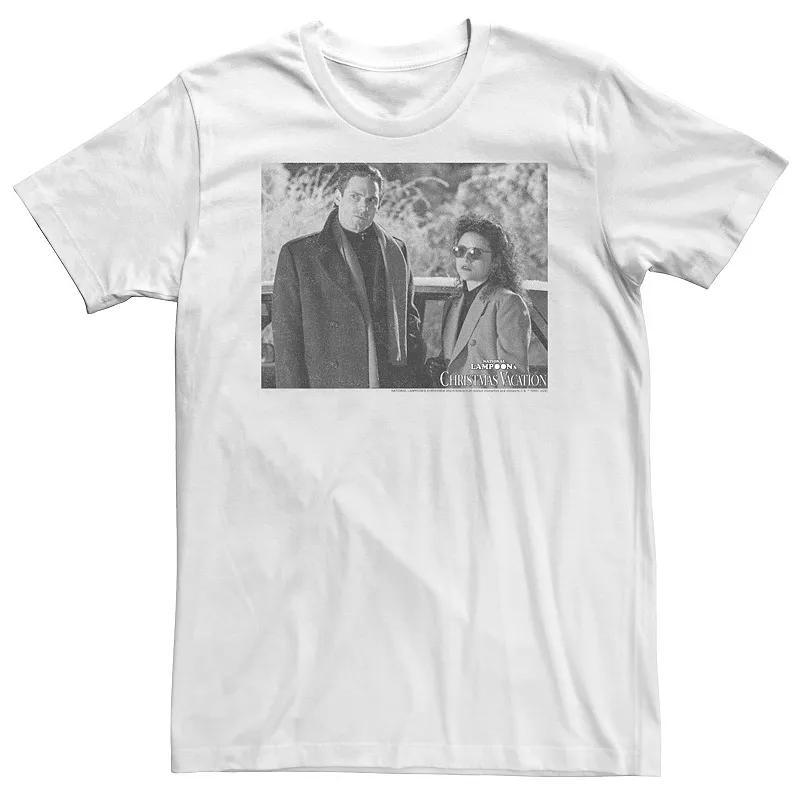 Big & Tall National Lampoons Christmas Vacation Todd & Margo Portrait Tee, Mens Product Image