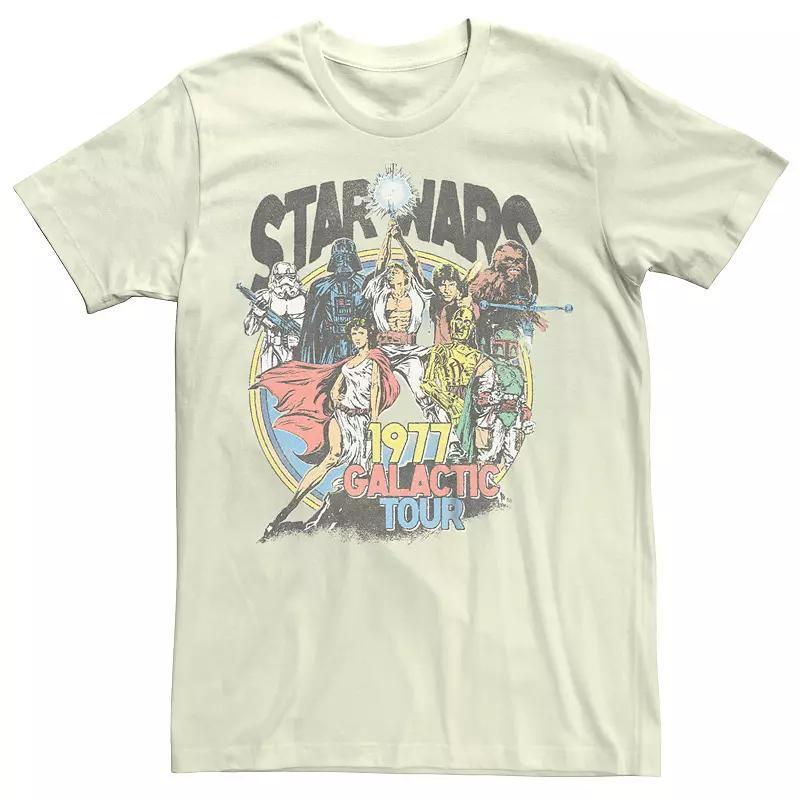 Mens Star Wars Vintage 1977 Galactic Tour Tee Product Image