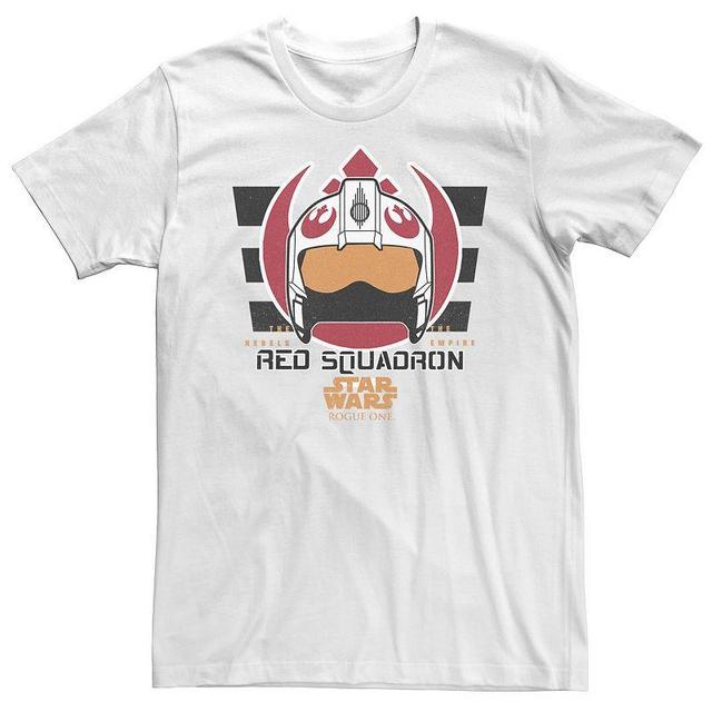 Big & Tall Star Wars Rogue One Red Squadron Logo Tee, Mens Product Image