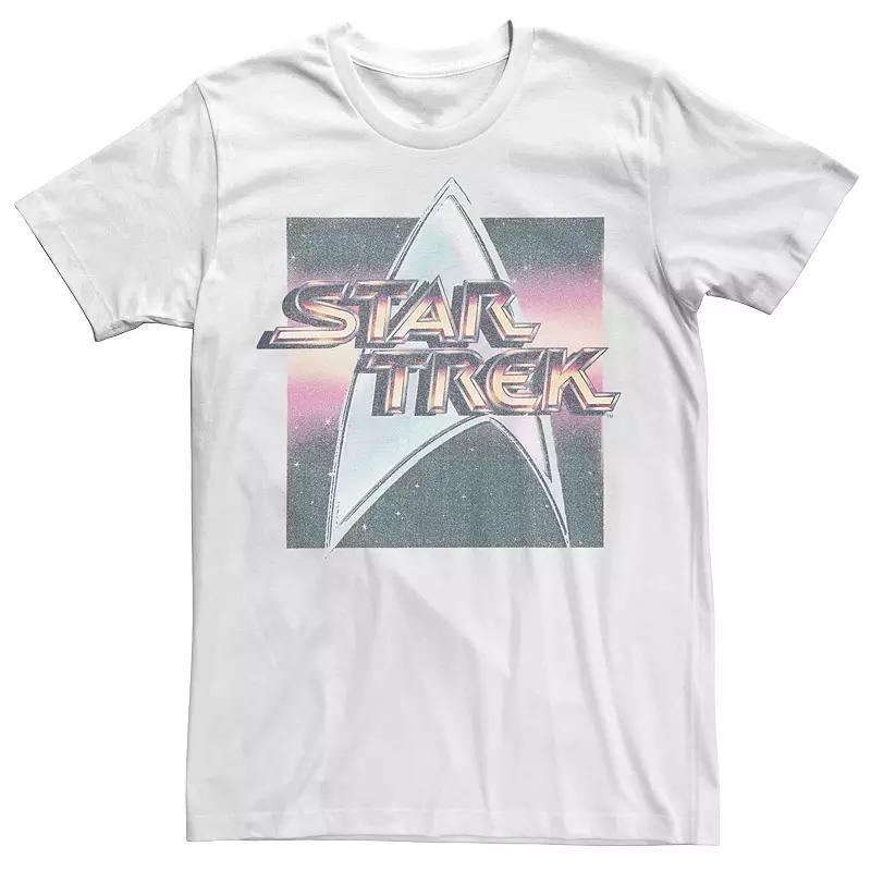 Mens Star Trek The Original Series Vintage Distressed Logo Tee Product Image