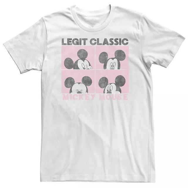 Big & Tall Disney Mickey & Friends Mickey Mouse Legit Classic Panels Tee, Mens Product Image