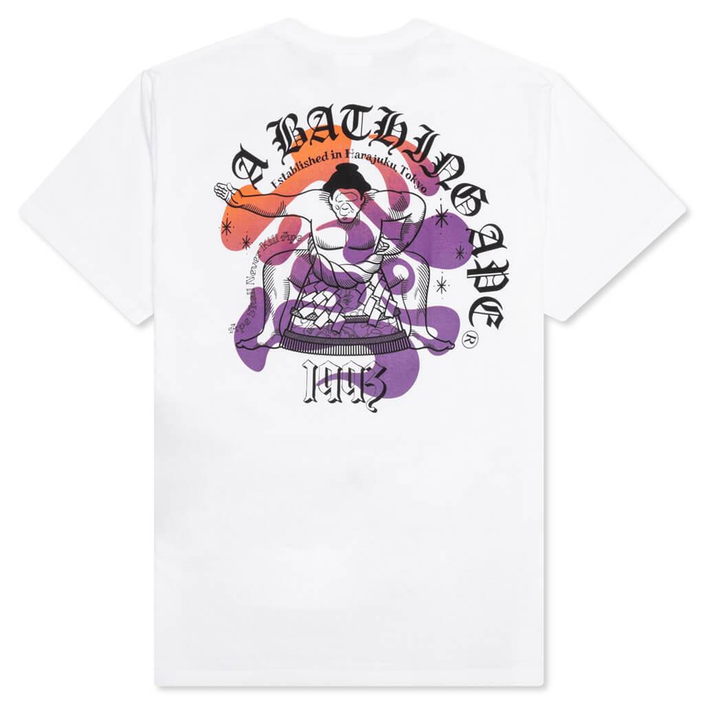 Japan Culture Sumo Tee - White Male Product Image