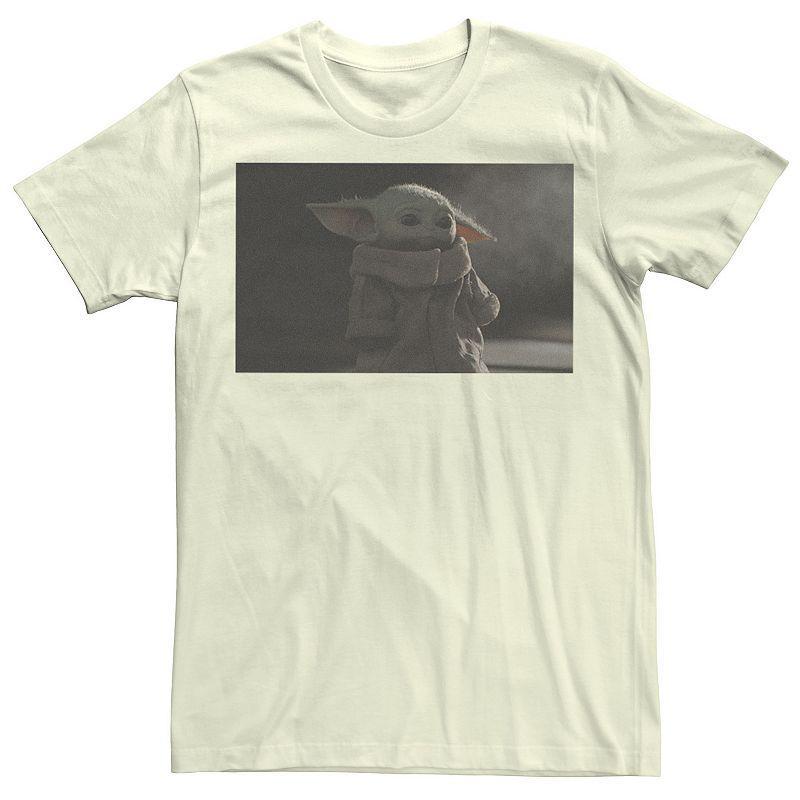 Mens Star Wars The Mandalorian The Child Sad Portrait Tee Product Image