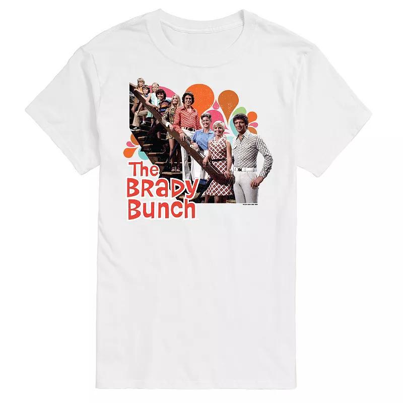 Big & Tall The Brady Bunch Vintage Graphic Tee, Mens Product Image