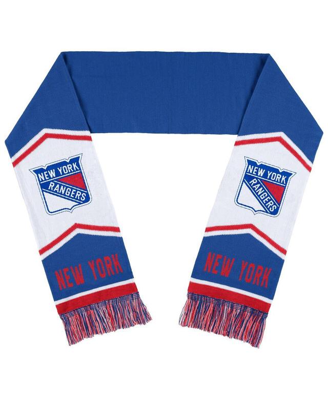 Womens Wear by Erin Andrews New York Rangers Jacquard Stripe Scarf Product Image