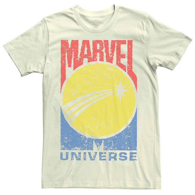 Mens Marvel Universe Planet Logo Graphic Tee Product Image