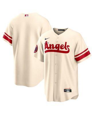 Mens Nike Cream Los Angeles Angels 2022 City Connect Replica Team Jersey Product Image