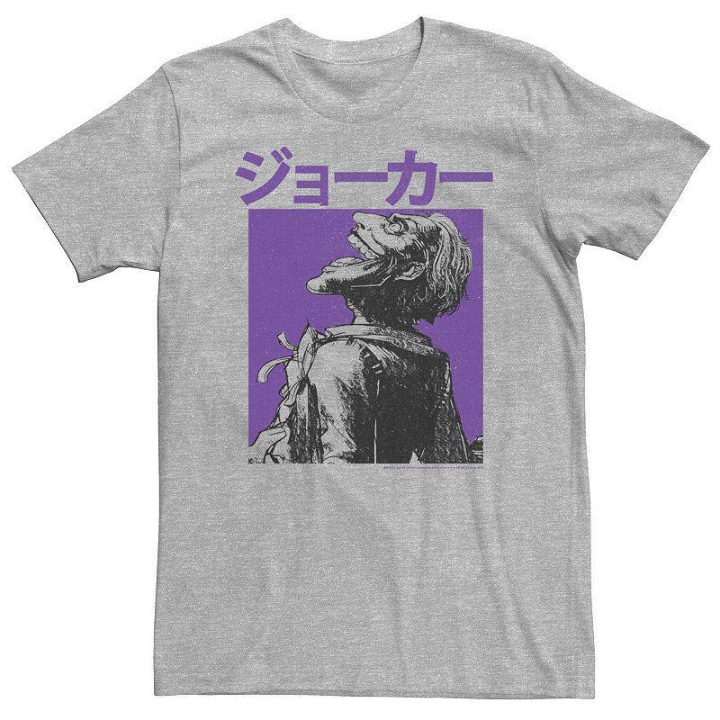 Big & Tall DC Comics The Joker Kanji Laugh Portrait Tee, Mens Product Image