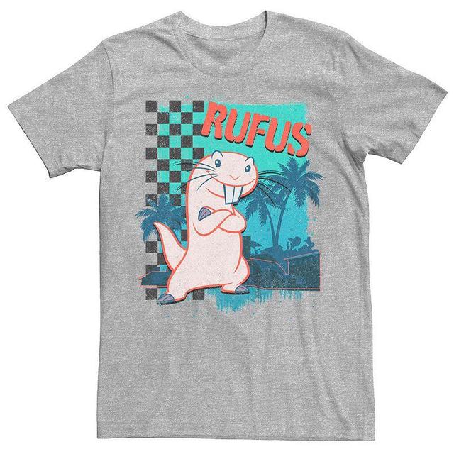 Mens Disneys Kim Possible Rufus Tee Athletic Grey Product Image