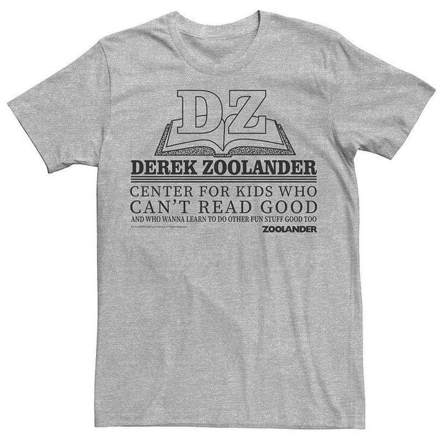 Mens Zoolander Center For Kids Who Cant Read Good Tee Athletic Grey Product Image