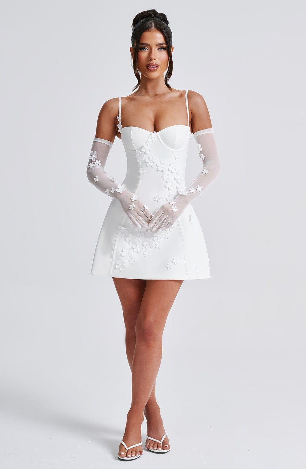 Dalary Mini Dress - Ivory Product Image