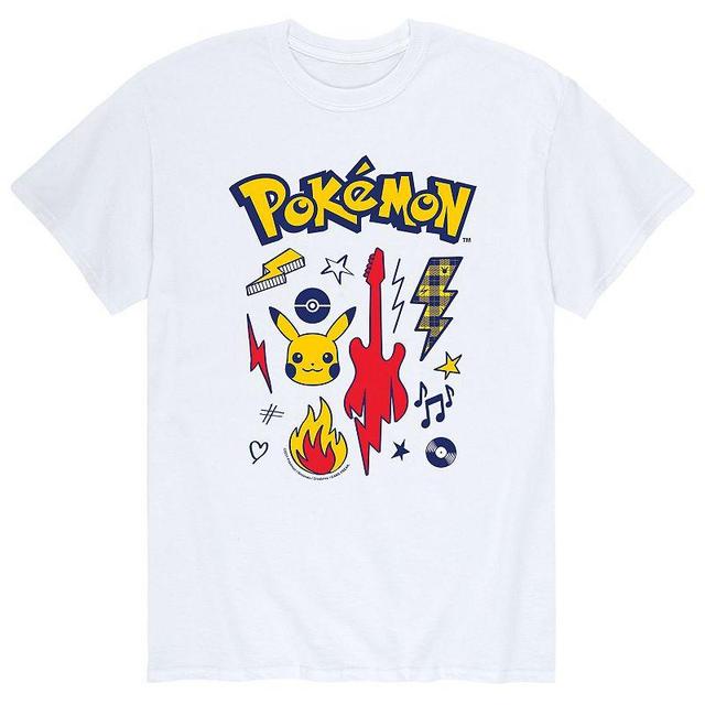 Mens Pokemon Punk Icons Tee Product Image