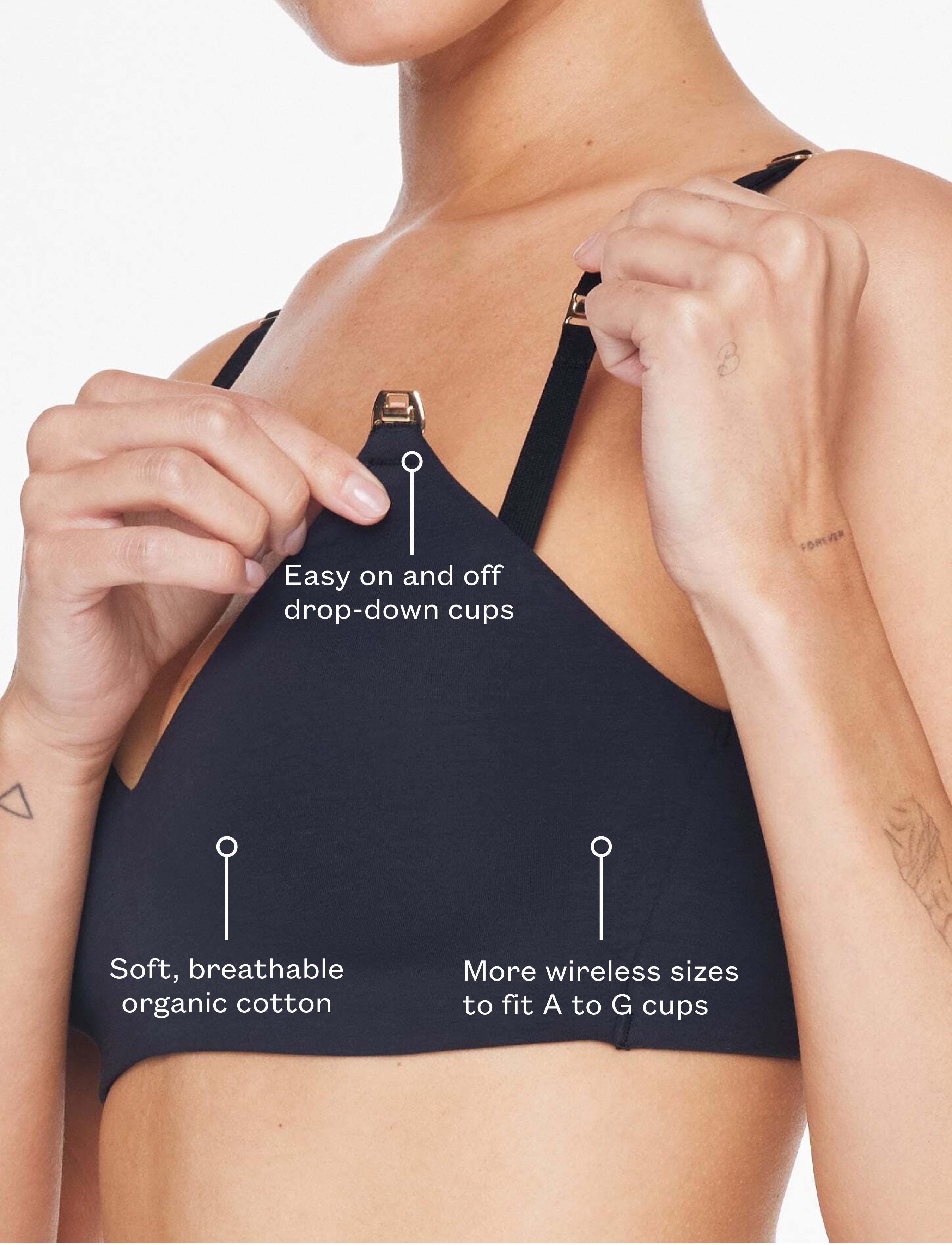 Organic Cloud Cotton Wireless Nursing Bra Product Image