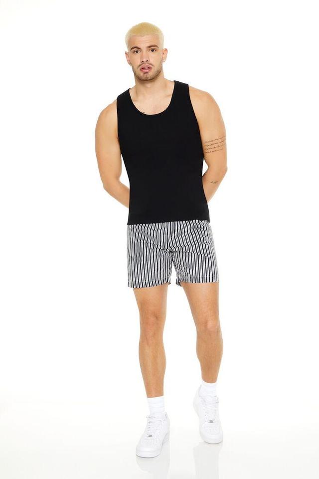 Striped Poplin Shorts | Forever 21 Product Image