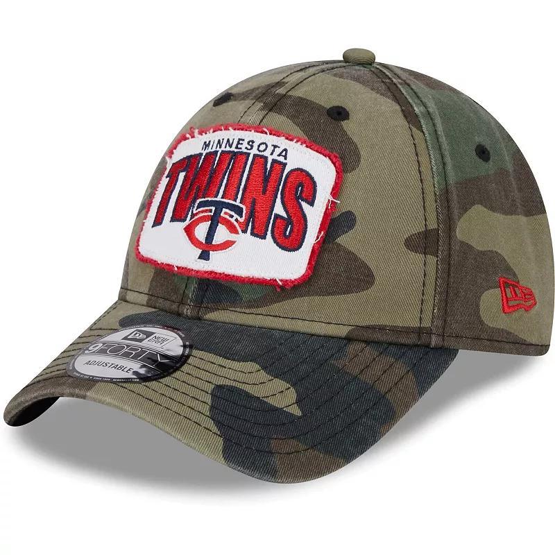 Mens New Era Camo Minnesota Twins Gameday 9FORTY Adjustable Hat Product Image