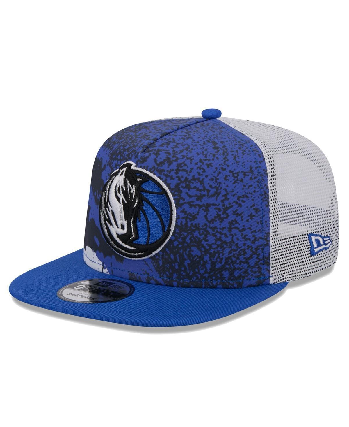 Mens New Era Dallas Mavericks Court Sport Speckle 9FIFTY Snapback Hat Product Image