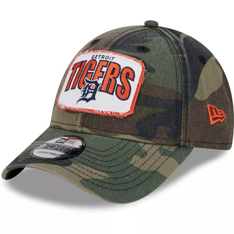 Mens New Era Camo Detroit Tigers Gameday 9FORTY Adjustable Hat Product Image