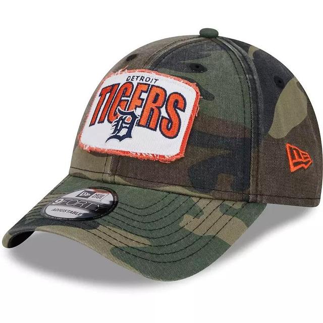 Mens New Era Camo Detroit Tigers Gameday 9FORTY Adjustable Hat Product Image