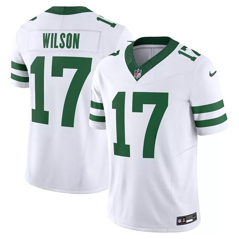 Mens Nike Garrett Wilson Legacy New York Jets Vapor F.U.S.E. Limited Jersey Product Image