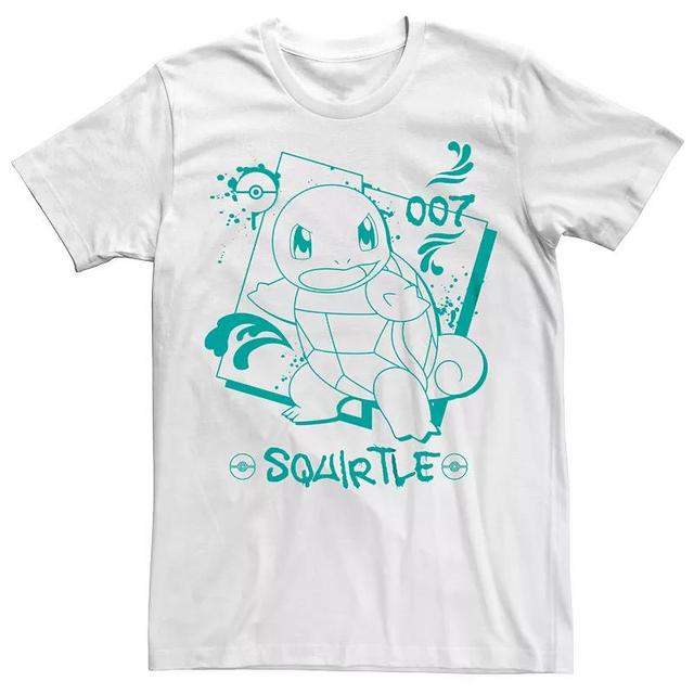 Mens Pokmon Squirtle Action Pose Tee Product Image