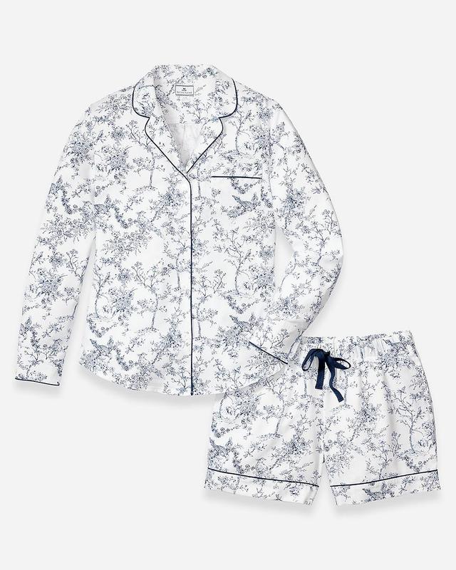 Petite Plume™ women's pajama set in timeless toile Product Image