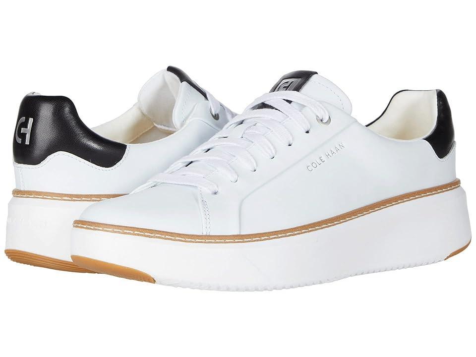 Cole Haan GrandPr Topspin Leather Platform Sneakers Product Image