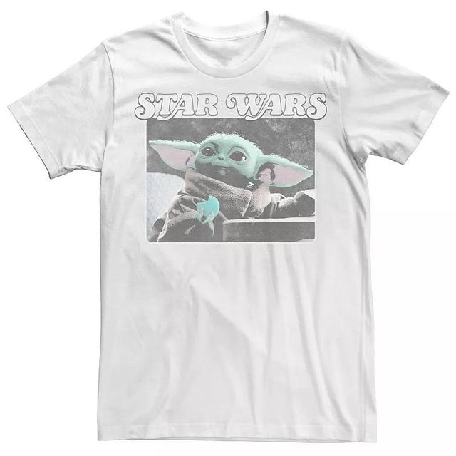 Mens Star Wars The Mandalorioan Grogu Cookie Child Poster Tee Product Image