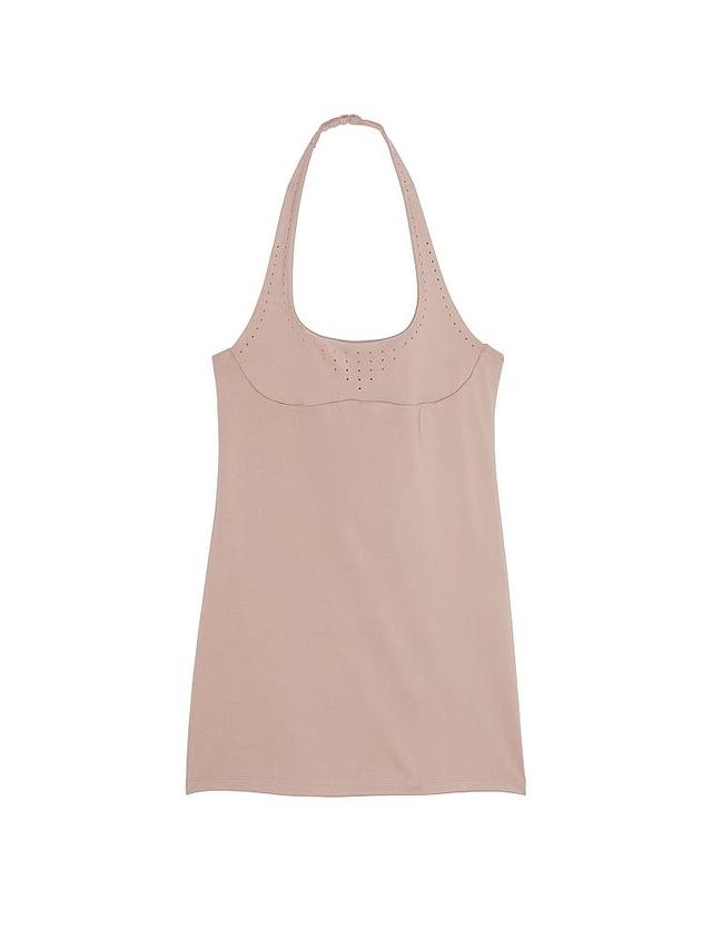 VS Essential Perforated Halter Dress Product Image