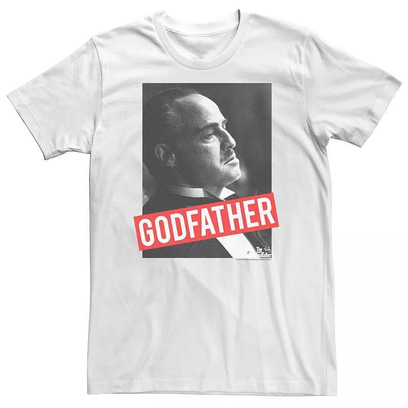 Big & Tall The Godfather The Don Classic Portrait Tee, Mens Product Image