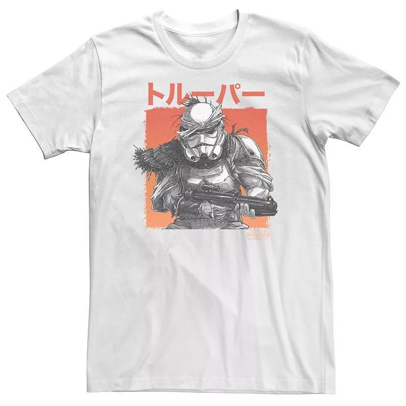 Big & Tall Star Wars: Visions Grunge Stormtrooper Tee, Mens Product Image