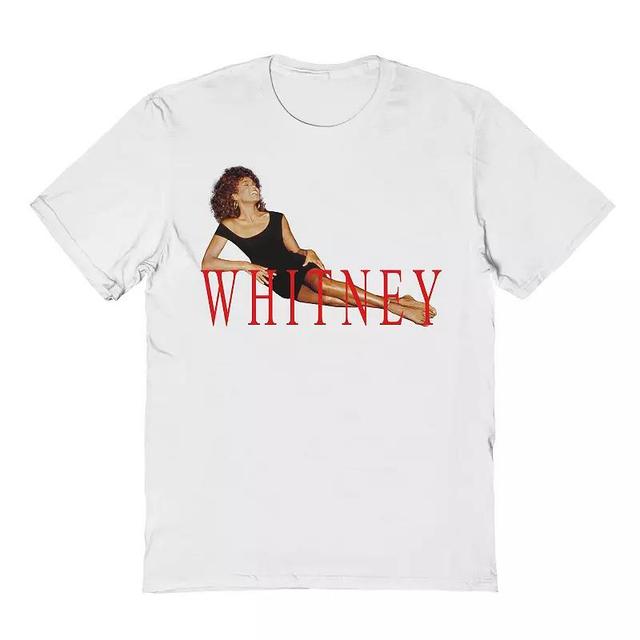 Mens Whitney Houston Vintage Graphic Tee Product Image