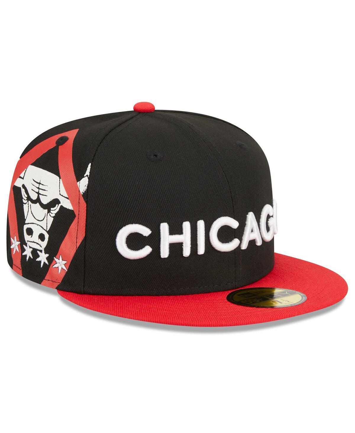 Mens New Era Black Chicago Bulls 2023/24 City Edition 59FIFTY Fitted Hat - Black Product Image