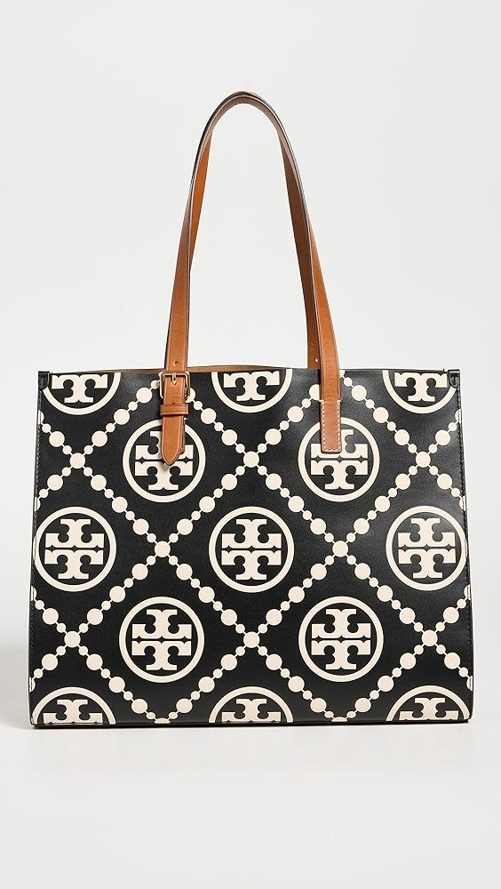 Tory Burch T Monogram Contrast Embossed Tote | Shopbop Product Image