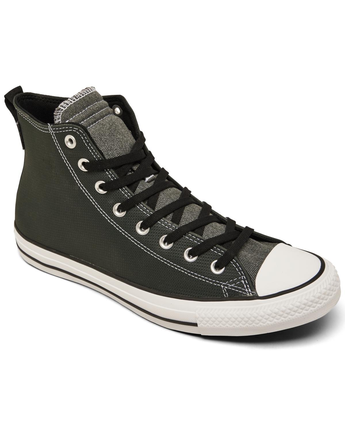 Converse Mens Chuck Taylor All Star Leather High Top Casual Sneakers from Finish Line - Secret Pines Product Image