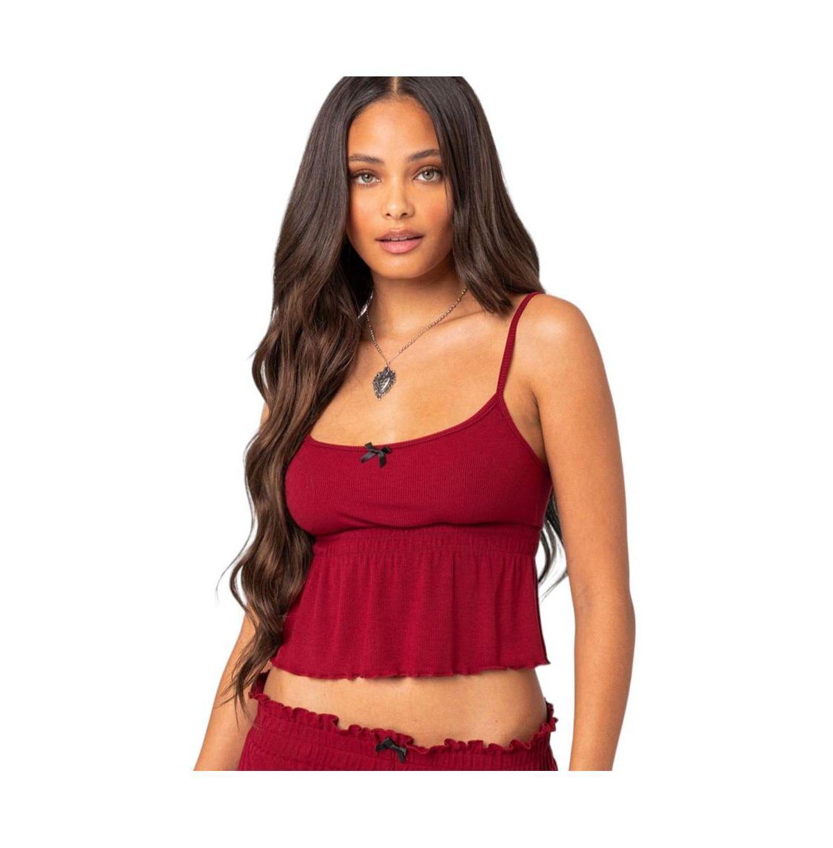 EDIKTED Gilmore Rib Camisole Product Image