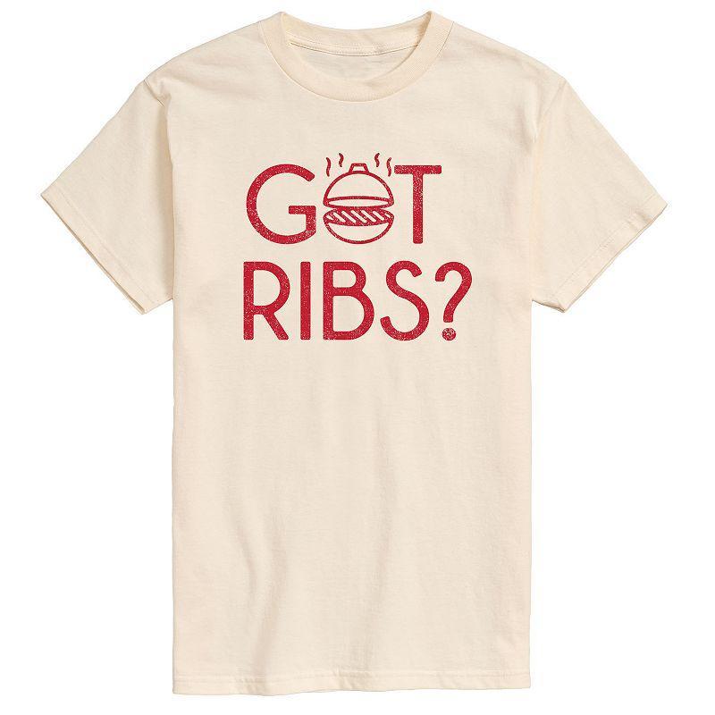 Big & Tall Got Ribs Graphic Tee, Mens Product Image