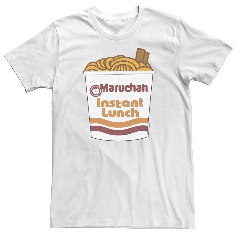 Big & Tall Maruchan Cup Of Noodles And Chopstick Logo Tee, Mens Product Image