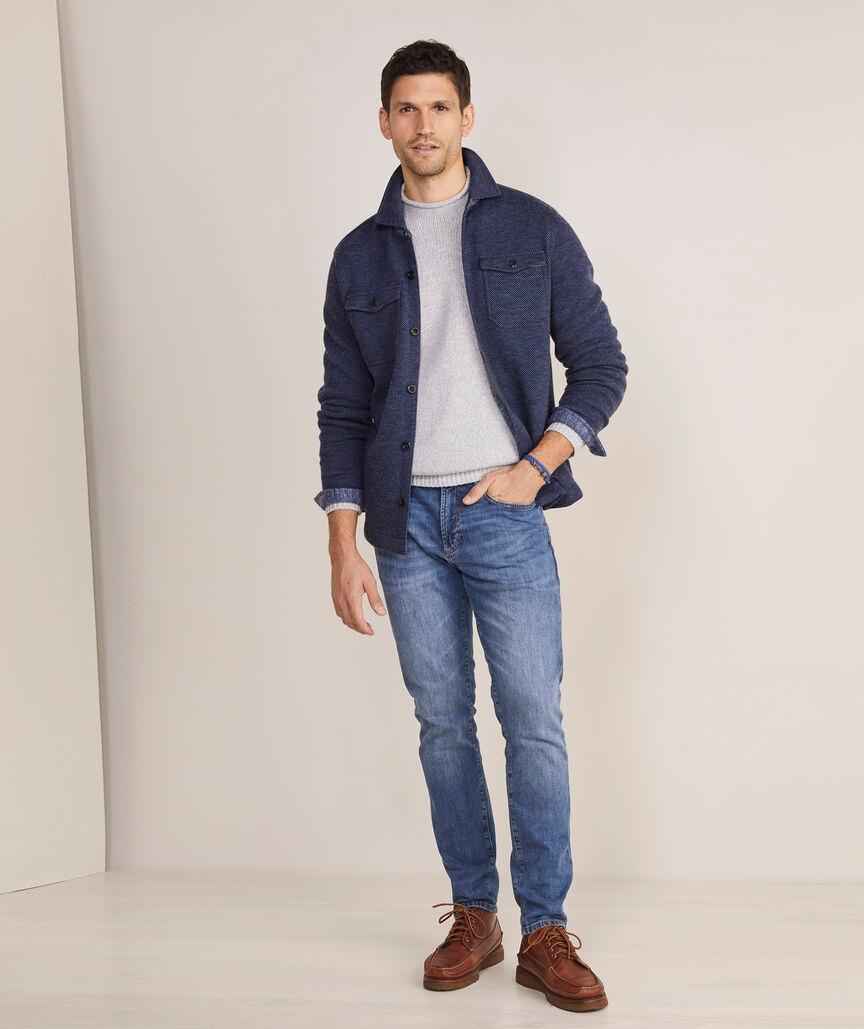 Twill Wool Shirt Jacket Product Image