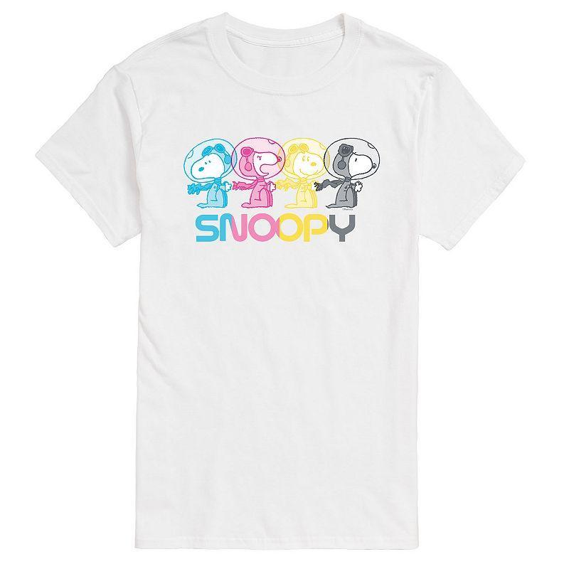 Mens Peanuts Snoopy Astronaut Tee Product Image