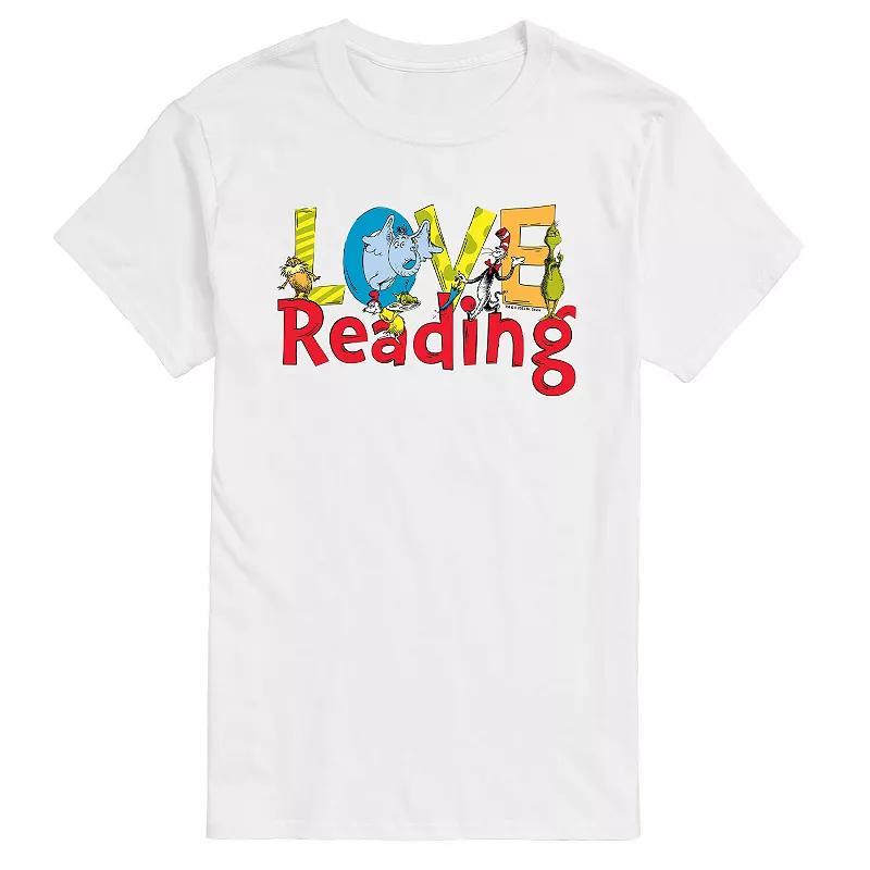 Mens Dr. Seuss Love Reading Tee Product Image