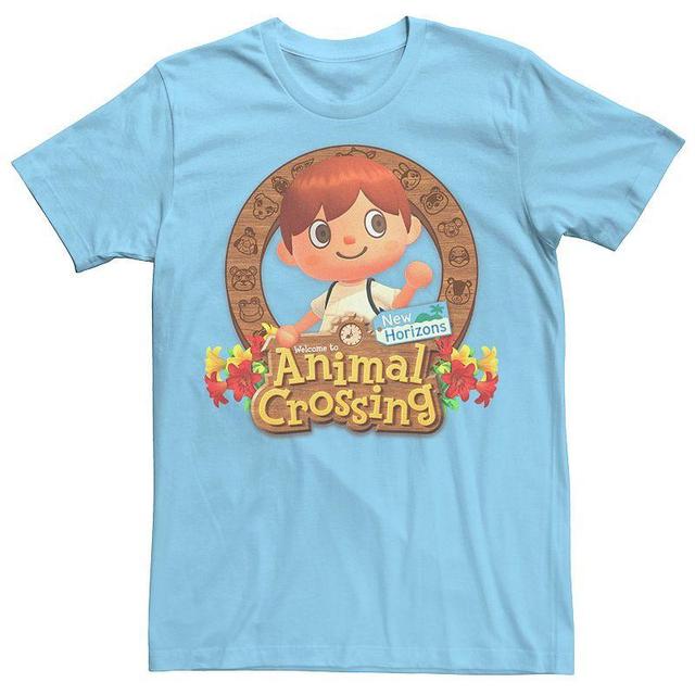 Mens Animal Crossing New Horizons Villager Portrait Tee Product Image