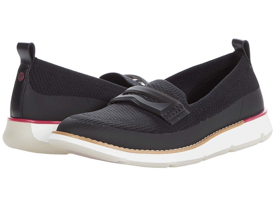 Cole Haan 4. Zerogrand Stitchlite Loafer (Black Knit/Black Taupe) Women's Shoes Product Image