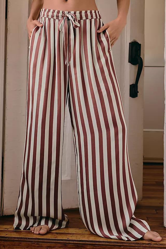 By Anthropologie Silky Pajama Pants Product Image