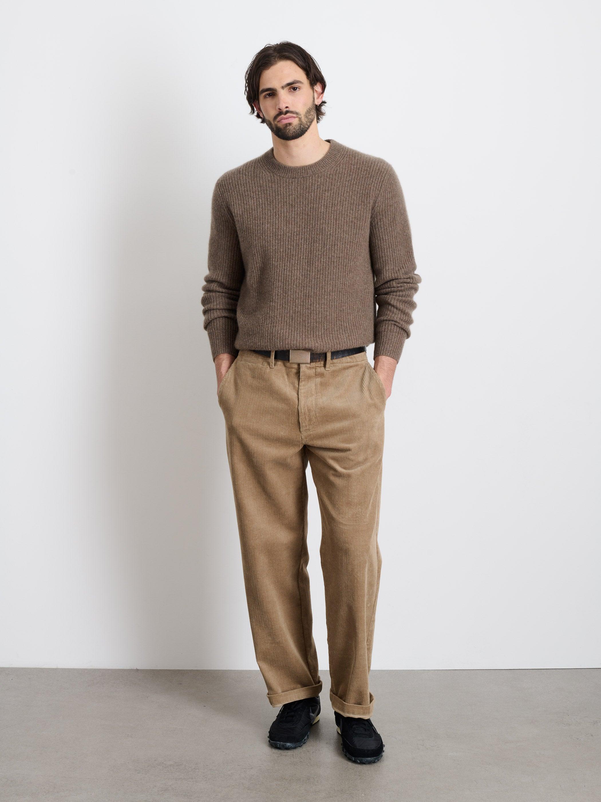 Straight Leg Pant in Corduroy Male Product Image