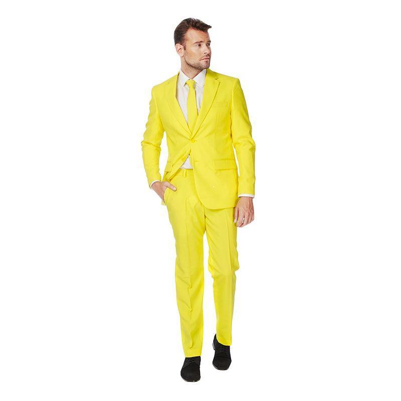 Mens OppoSuits Slim-Fit Solid Suit & Tie Set Product Image