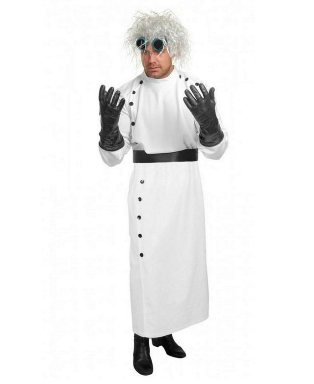 BuySeasons Mens Mad Scientist Adult Costume - White Product Image