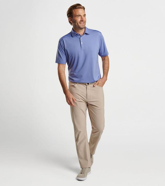 Solid Performance Jersey Polo (Sean Self Collar) Product Image