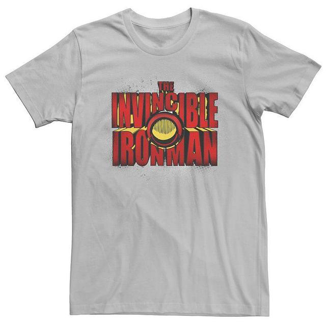 Mens Marvel The Invincible Iron Man Pop Out Poster Tee Product Image