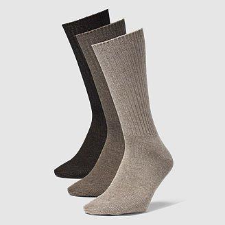 Men's Solid Crew Socks - 3 Pack Product Image