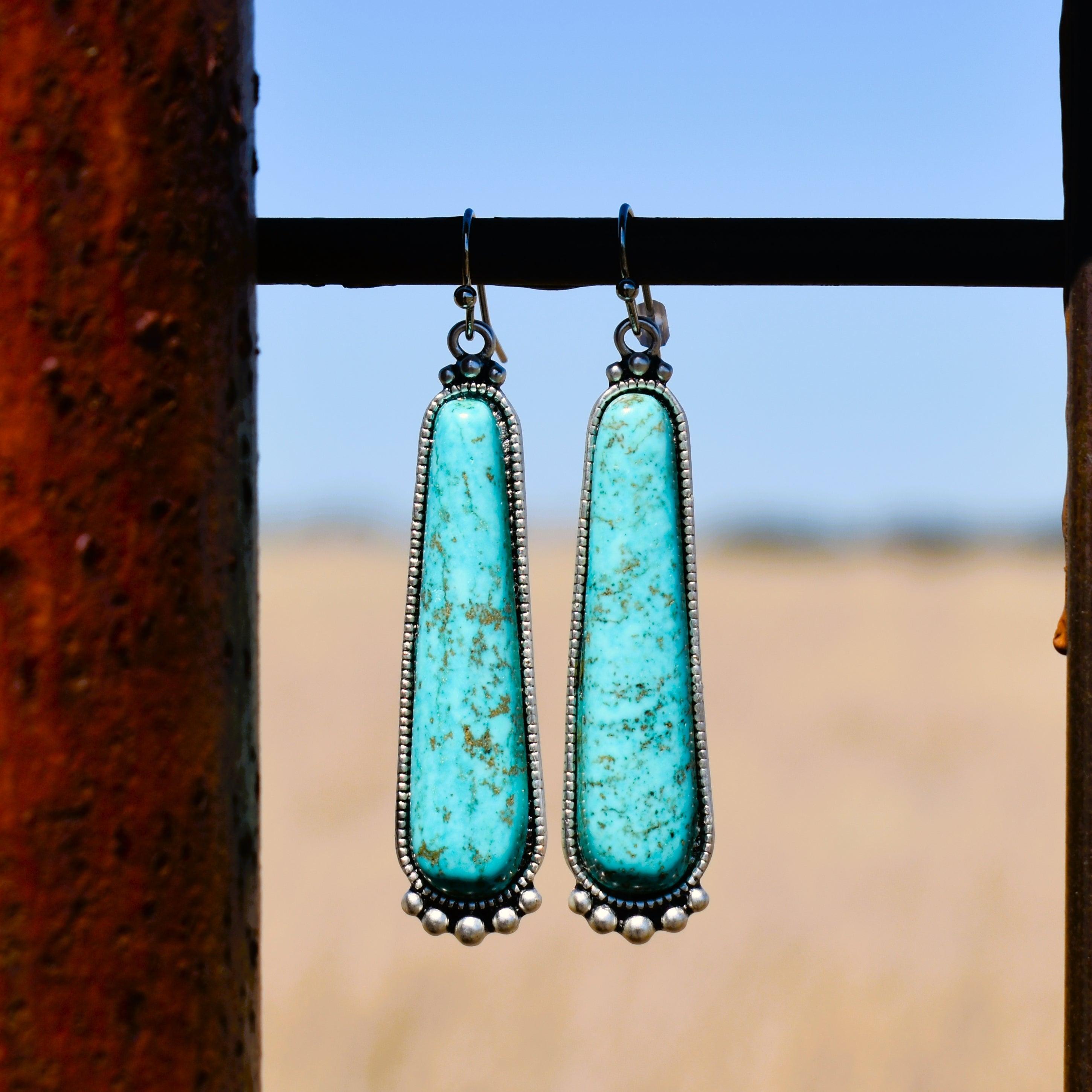 Longmire Turquoise Earrings Product Image